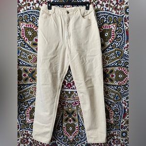 Vintage Talbots Women’s Cream Denim Size 12